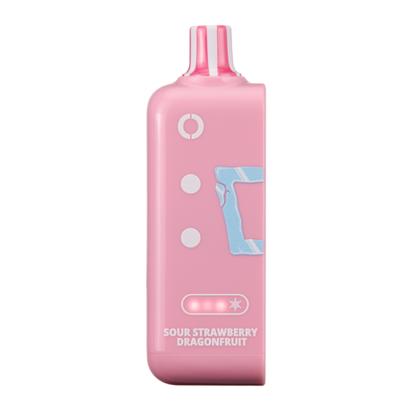 Sour Strawberry Dragonfruit Ice Off Stamp Ice Cube