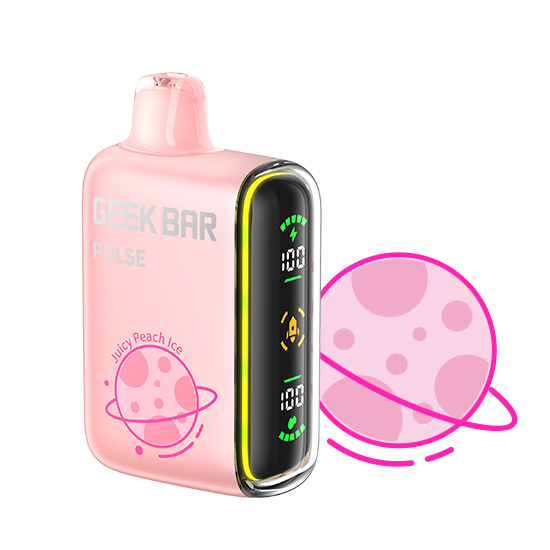 Juicy Peach Ice GEEK BAR PULSE 15000 Disposable Vapes – Ultra Puff Performance – Master Distributor