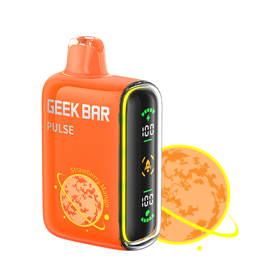 Strawberry Mango GEEK BAR PULSE 15000 Disposable Vapes – Ultra Puff Performance – Master Distributor