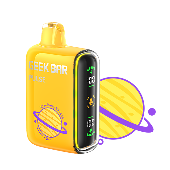Strawberry Banana GEEK BAR PULSE 15000 Disposable Vapes – Ultra Puff Performance – Master Distributor
