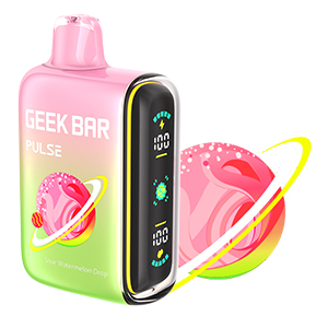Sour Watermelon Drop GEEK BAR PULSE 15000 Disposable Vapes – Ultra Puff Performance – Master Distributor